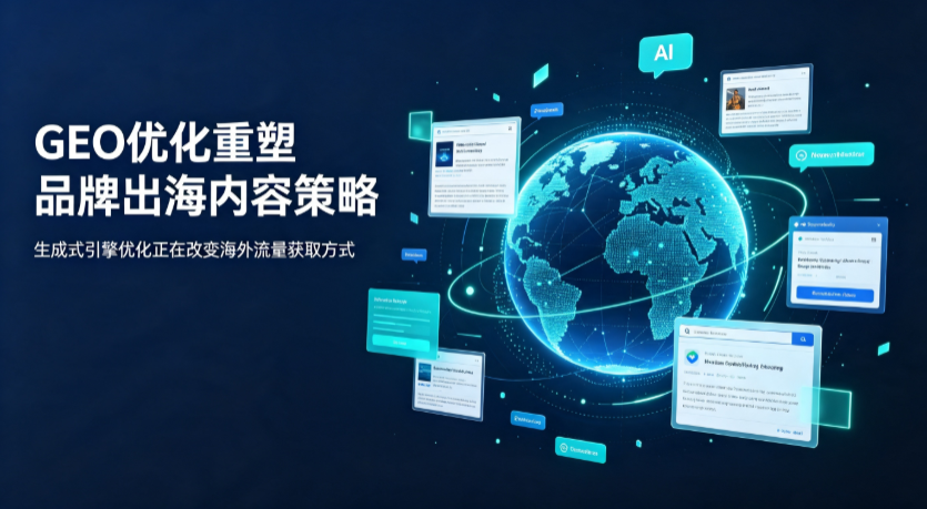 青浦区AI 时代 GEO 兴起，品牌出海内容策略迎来重大调整